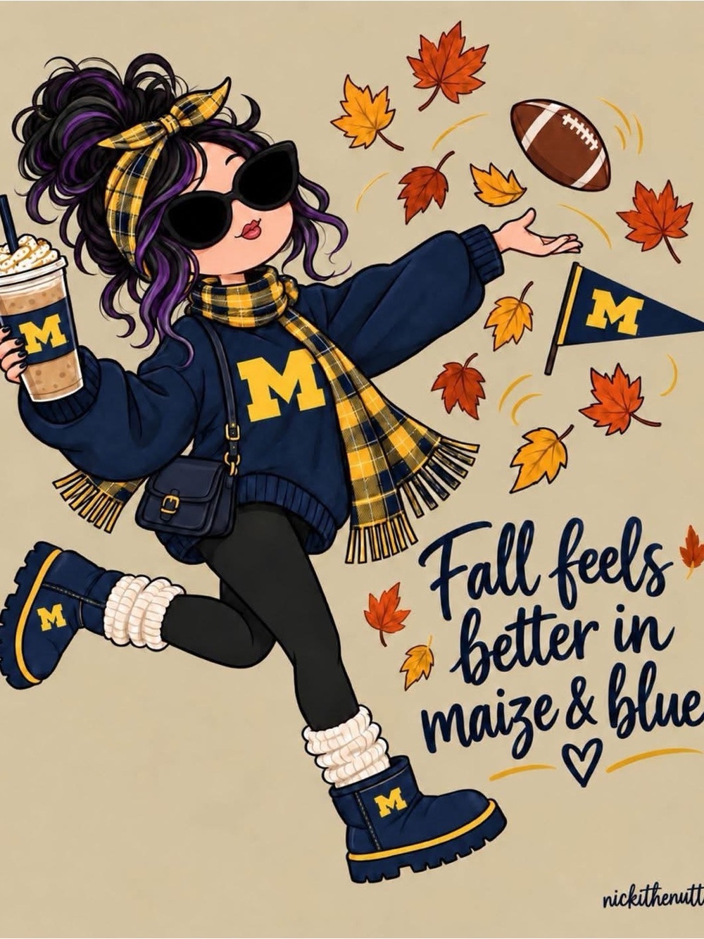 Hello from Michigan 💙💛